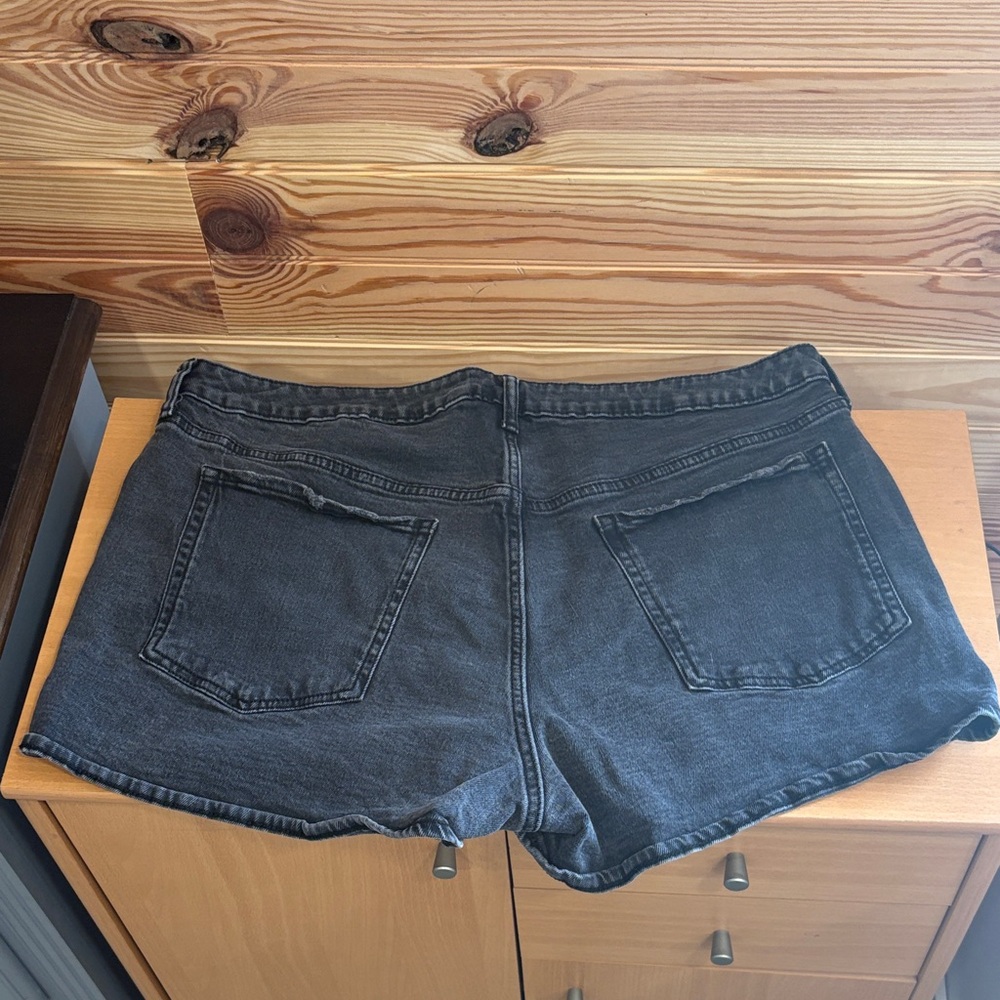 Old Navy Dark Gray Jean Shorts